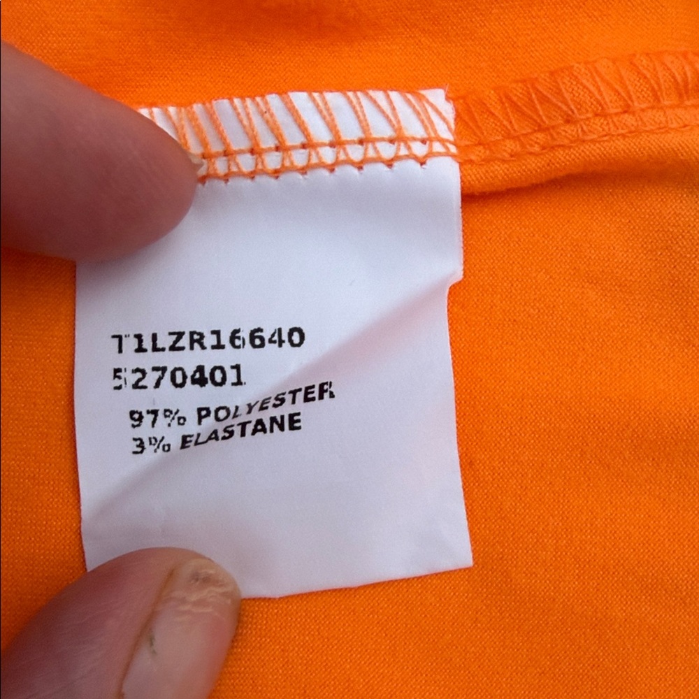 Chic Bright Orange Sleeveless Top. CAJA. #. 1.‎ C - Picture 3 of 6
